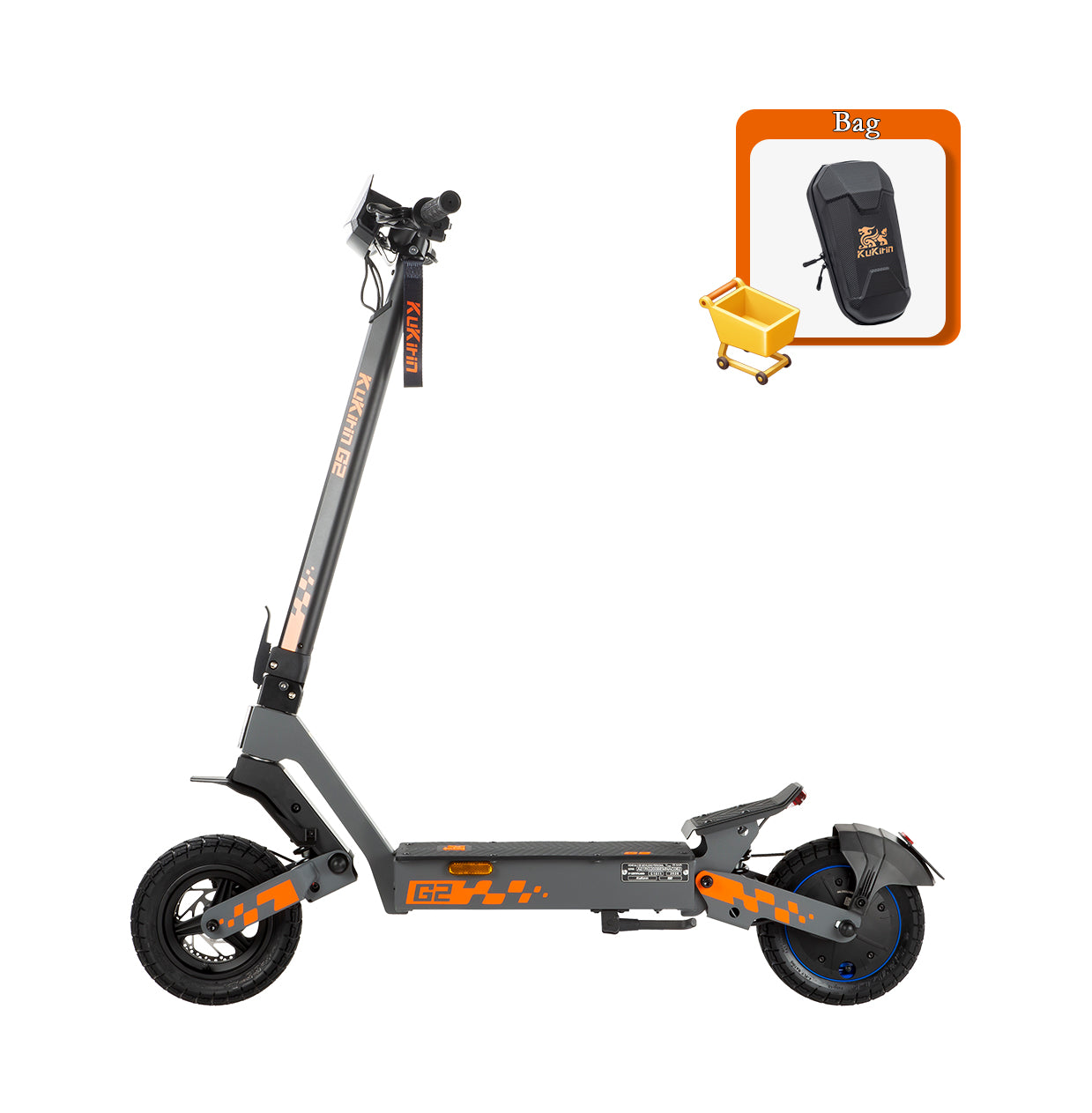 Trottinette électrique KuKirin G2 VMP | Moteur 500W | Vitesse Maximale 25 km/h