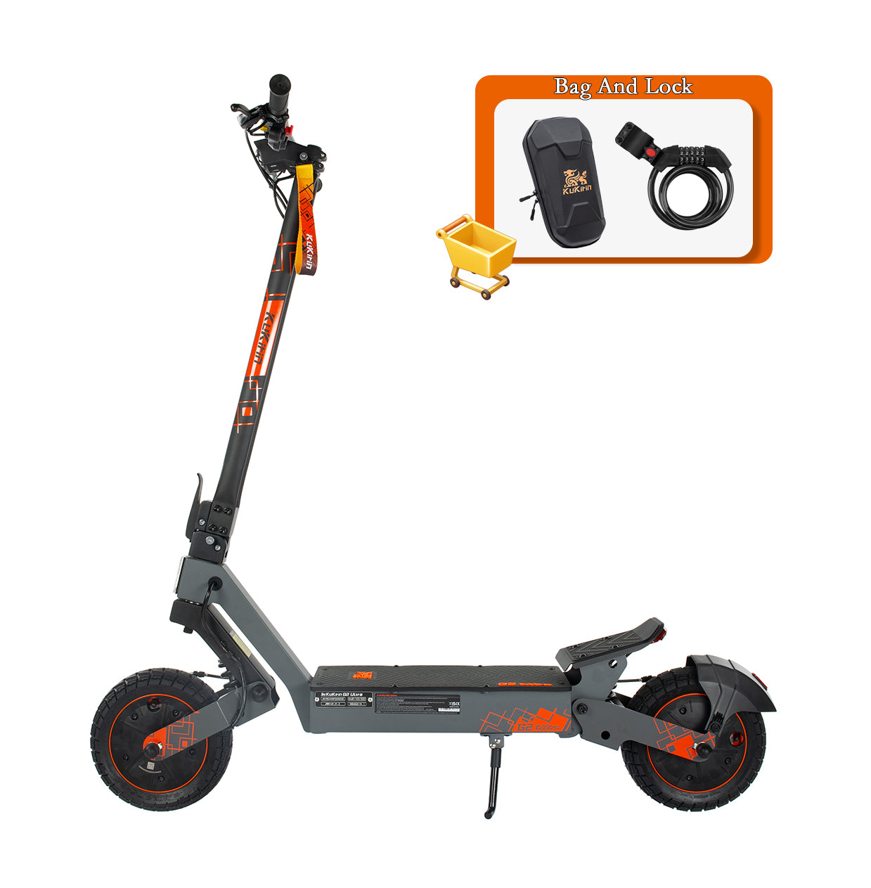 Trottinette Électrique KuKirin G2 Ultra | Double Moteur Puissant 800W | Vitesse Maximale 50 km/h