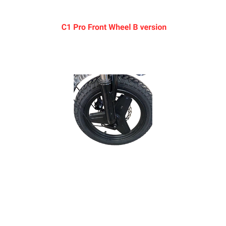 Roue avant pour Kukirin C1 Pro – version B