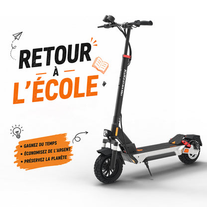 Trottinette Électrique KuKirin M4 Max | Moteur 800W | Vitesse Maximale 45 km/h