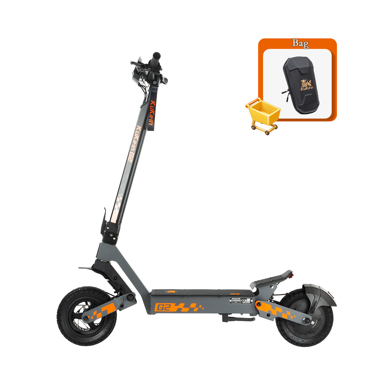 Trottinette Électrique 2026 KuKirin G2 | Moteur 800W | Vitesse Maximale 45 km/h