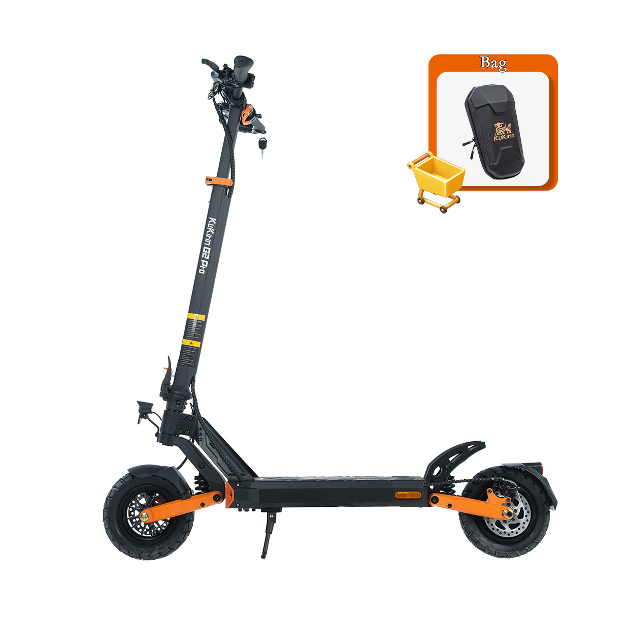 Trottinette Électrique KuKirin G2 Pro VMP | Moteur 500W | Vitesse Maximale 25 km/h