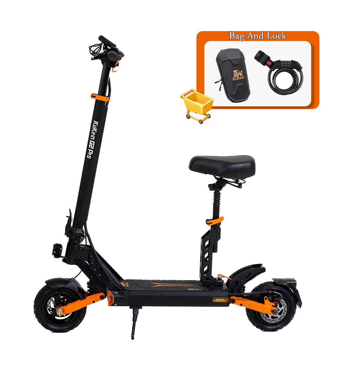 Trottinette Électrique KuKirin G2 Pro | Moteur 600W | Vitesse Maximale 45 km/h