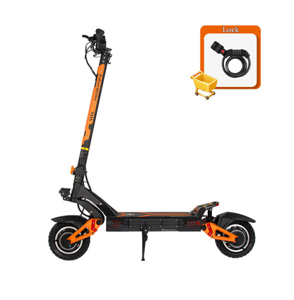 Trottinette Électrique KuKirin G3 Pro | Double Moteur Puissant 1200W | Vitesse Maximale 65 km/h