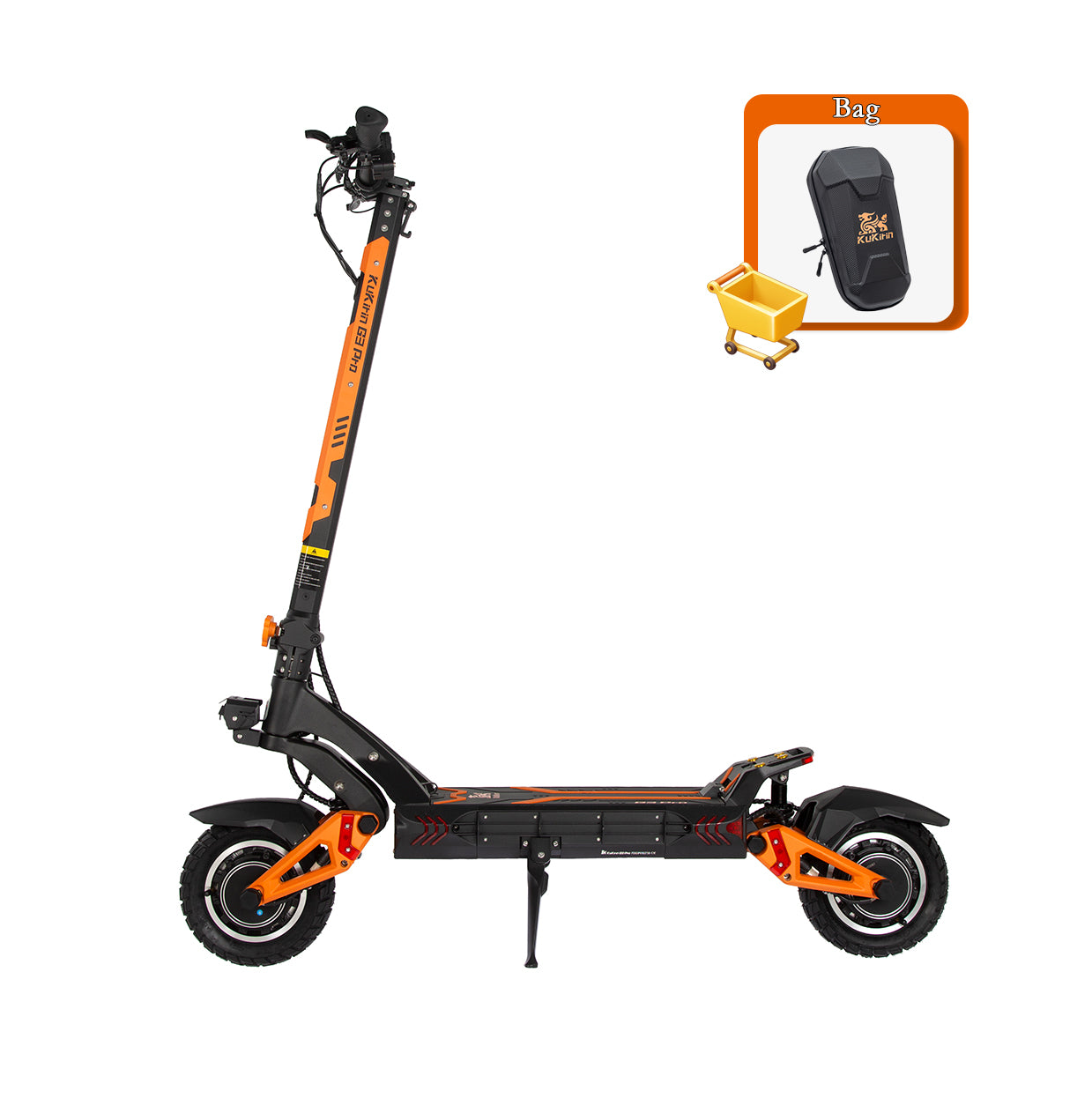 Trottinette Électrique KuKirin G3 Pro | Double Moteur Puissant 1200W | Vitesse Maximale 65 km/h