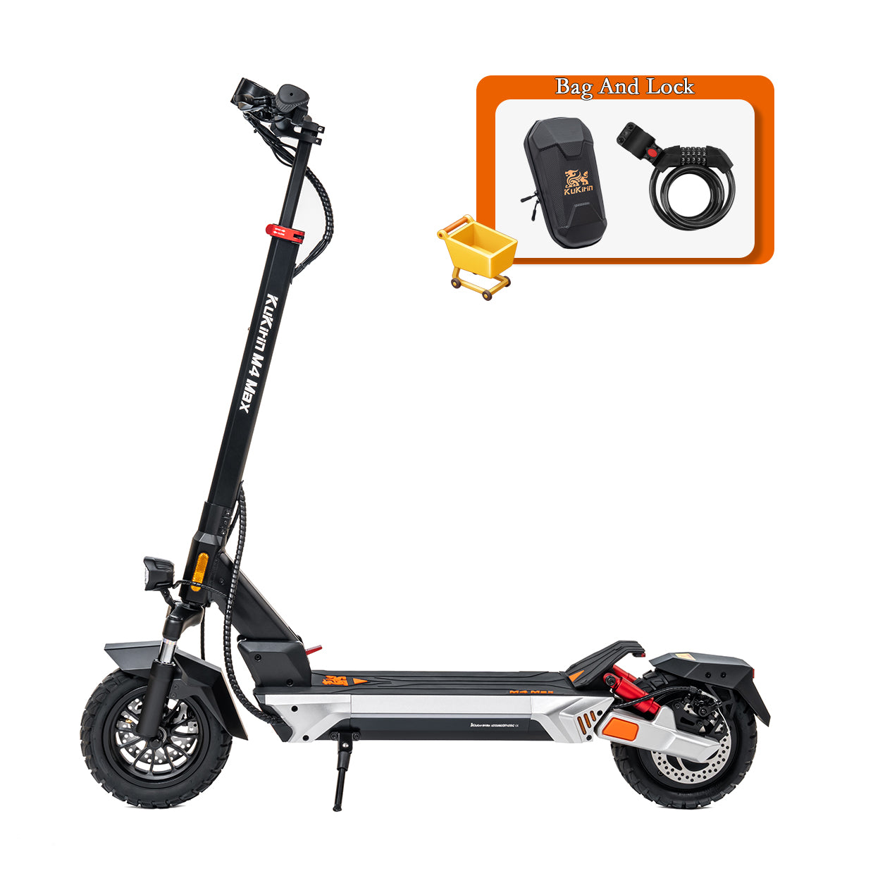 Trottinette Électrique KuKirin M4 Max | Moteur 800W | Vitesse Maximale 45 km/h