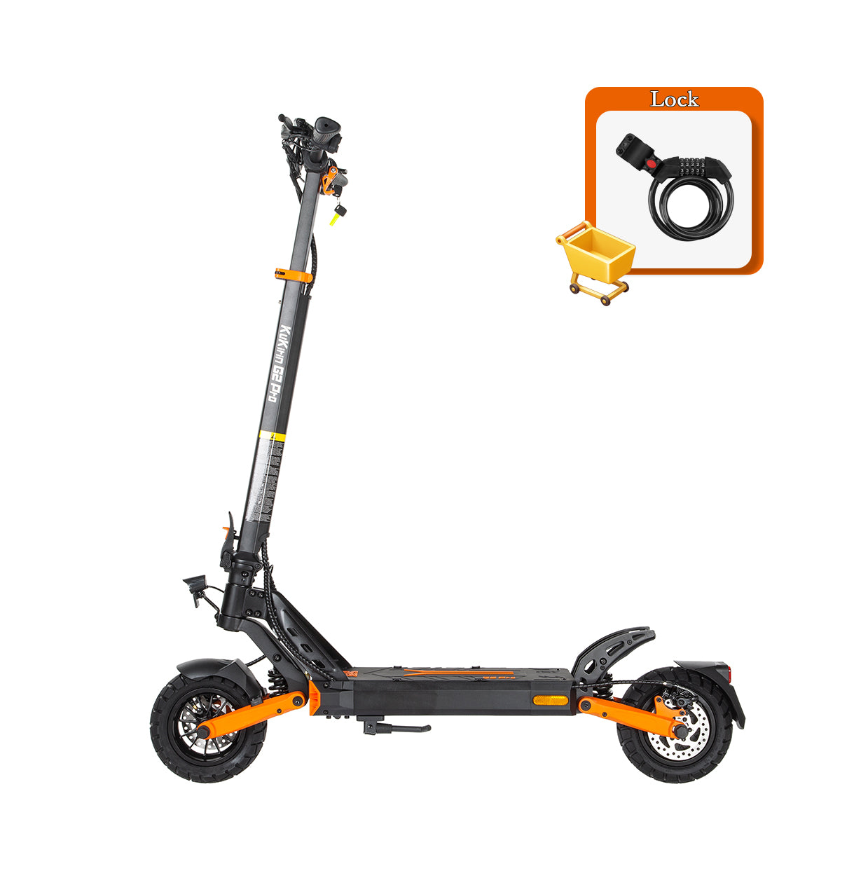 Trottinette électrique KuKirin G2 Pro (certifiée ABE) | Moteur 500W | Vitesse Maximale 20 km/h