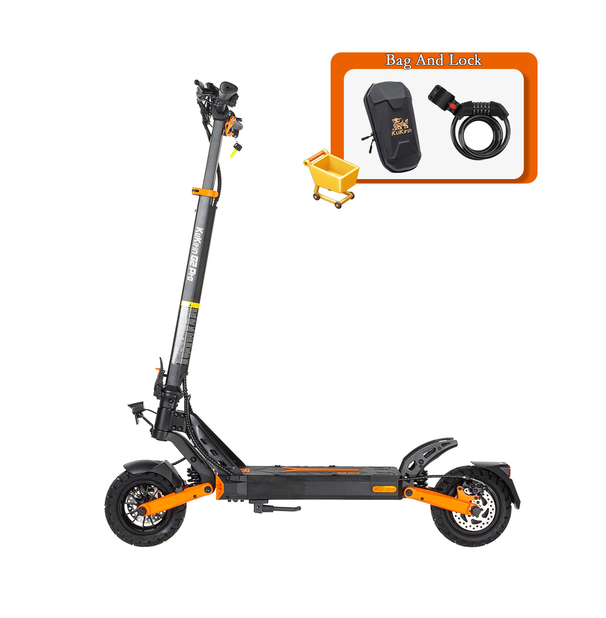 Trottinette électrique KuKirin G2 Pro (certifiée ABE) | Moteur 500W | Vitesse Maximale 20 km/h